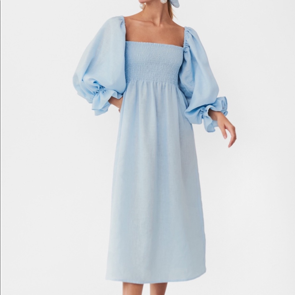 “Atlanta” Linen Dress Daily sleeper